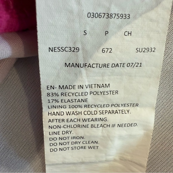 Nike Tankini Tank Top Pink Tie-Dye Athletic Wear Bralet Athletic Women's Sz S - Picture 10 of 10